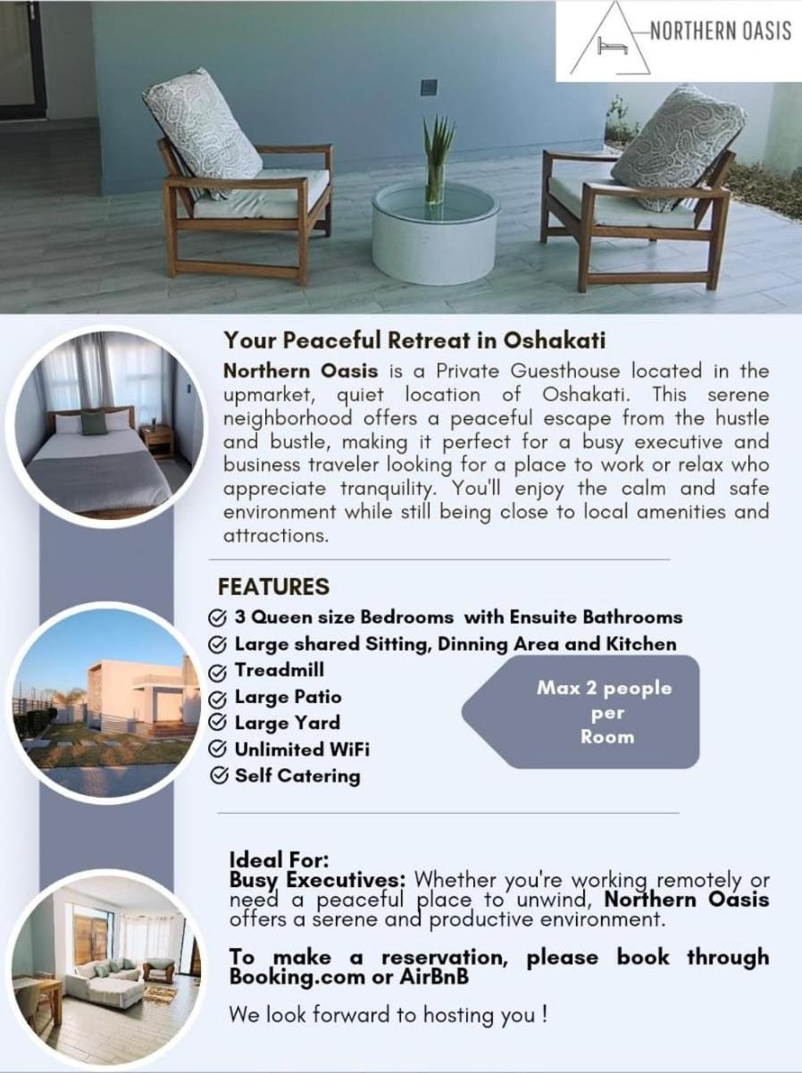 Northern Oasis Hotel Oshakati ภายนอก รูปภาพ